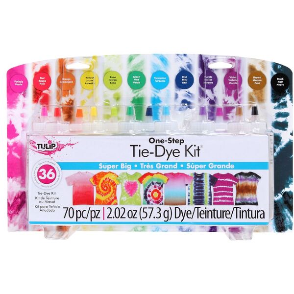 Tulip SUPER BIG 12 Colours One-Step Tie-Dye Kit